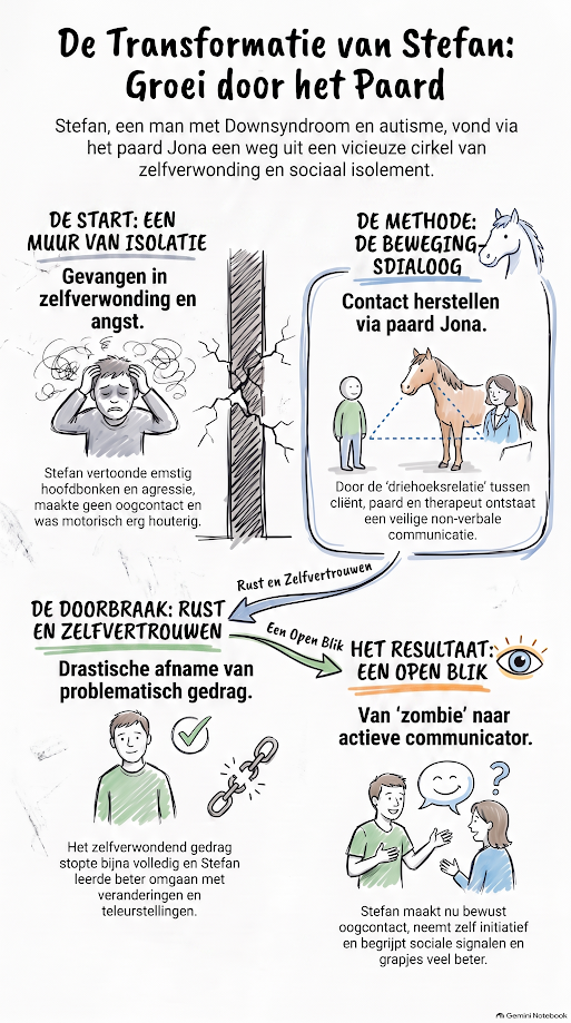 Infographic De Transformatie van Stefan